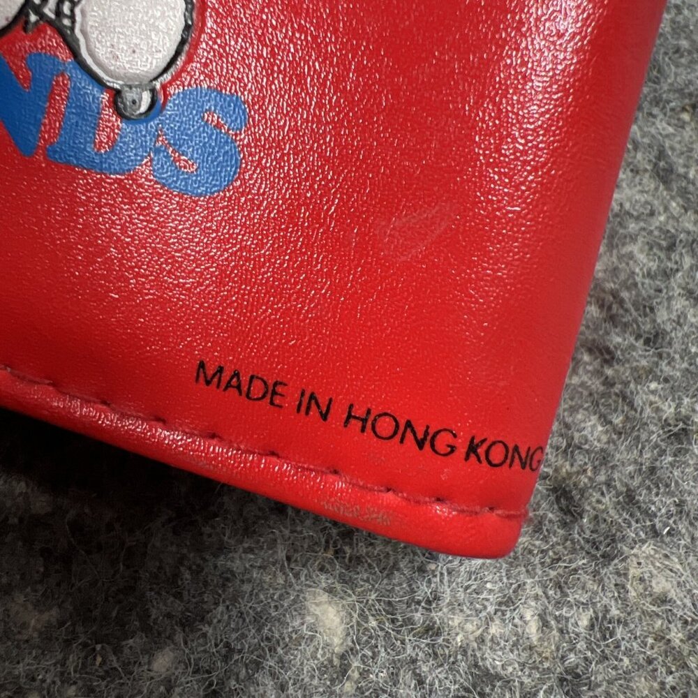 Snoopy + Woodstock Vintage Red Bifold Photo Friends Wallet - READ - Picture 5 of 9